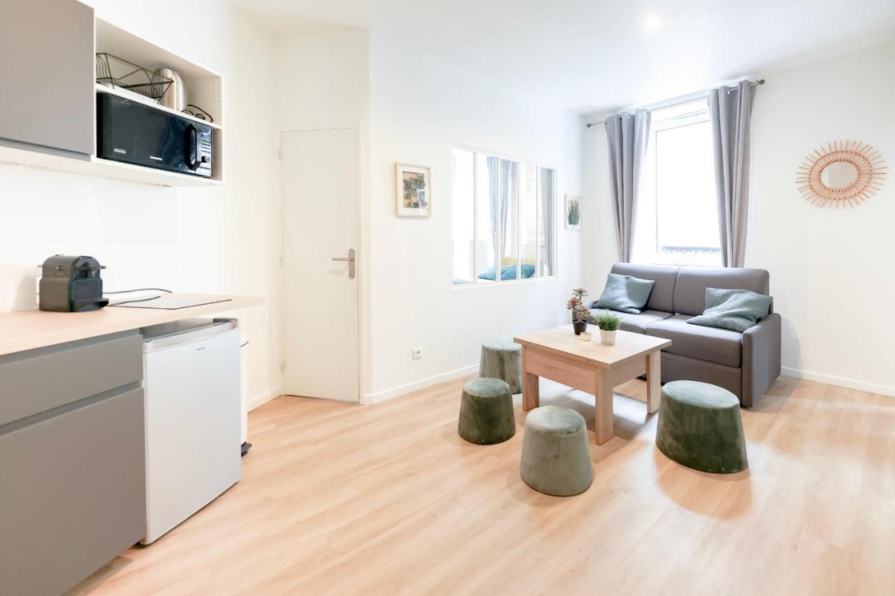 Green Apartment Near Montmartre And Opera 파리 외부 사진