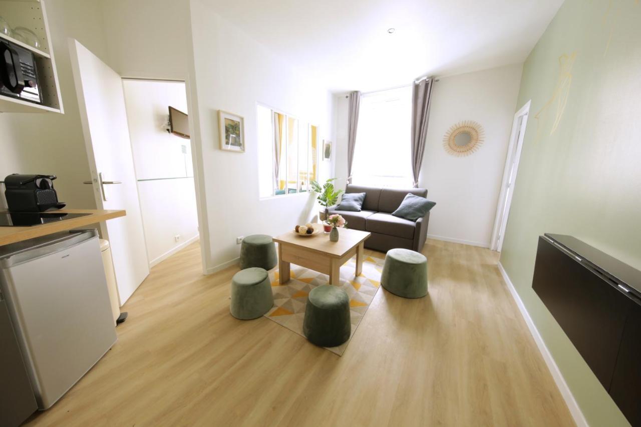 Green Apartment Near Montmartre And Opera 파리 외부 사진